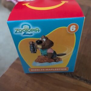 Zootopia 2 Nibbles Maplestick Figure - Brown and Blue from Macdonald